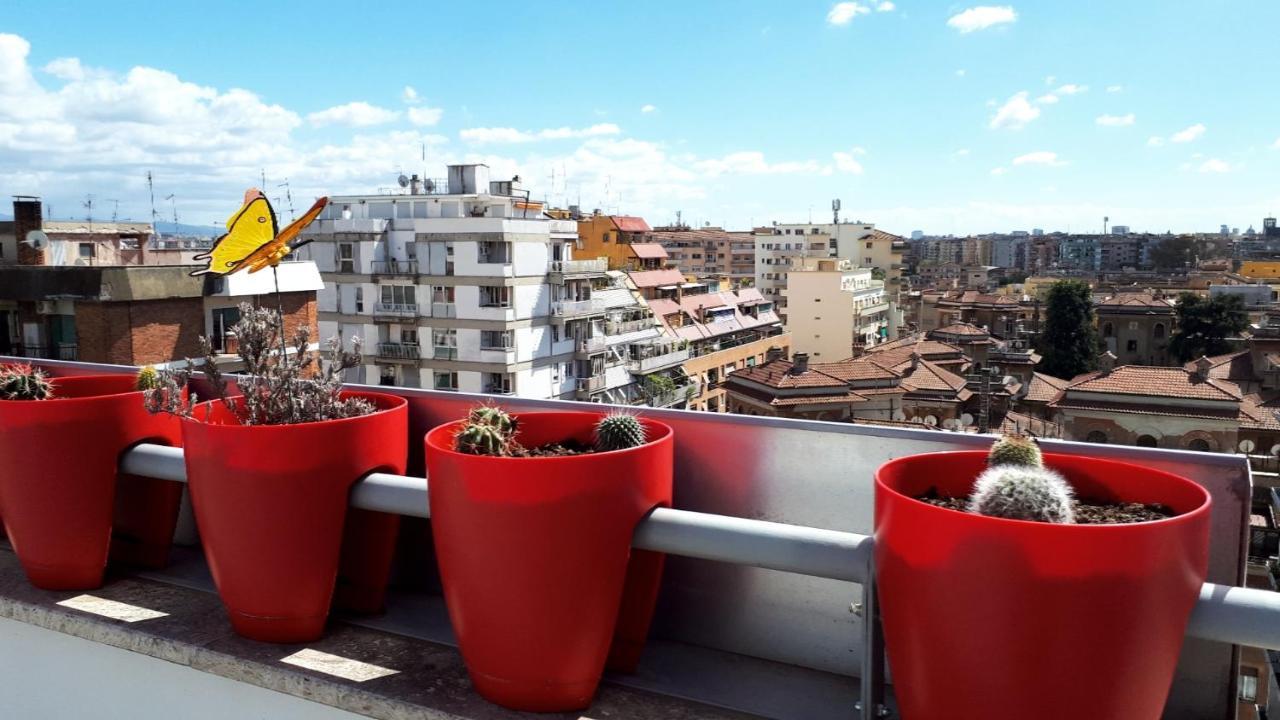 Penthouse 41 In Trastevere With Big Terrace ローマ エクステリア 写真